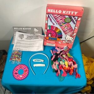 Hello Kitty Bracelet Craft Set - Pink and Multicolor